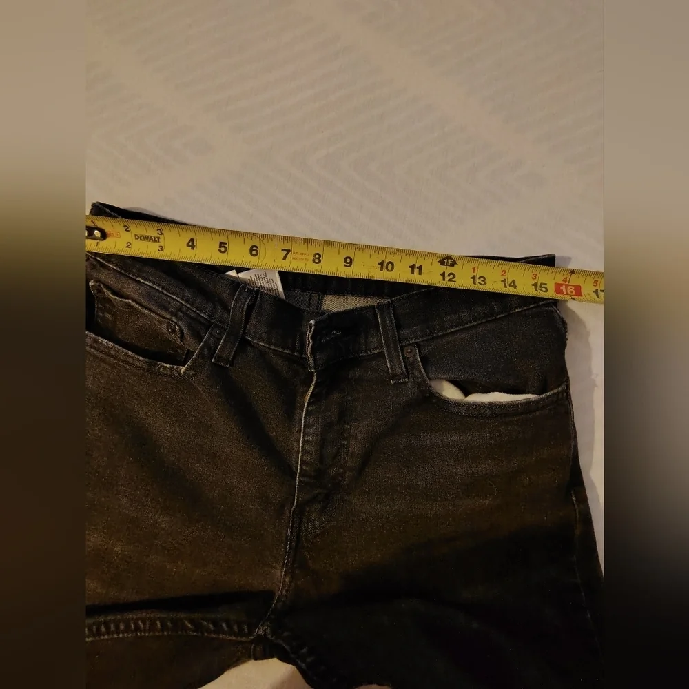 Levi's 511 Black Denim Jeans Size W32 L30